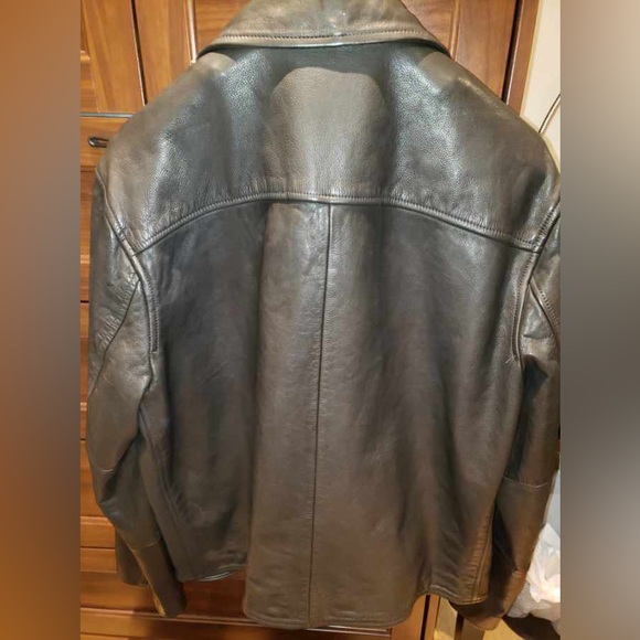 Lucky Brand Genuine Vintage Leather Jacket - Men’s XL - Picture 2 of 3